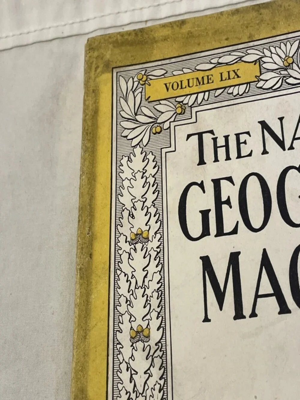 National Geographic May 1931 Vol 59 No 5 Illinois Chicago Map Insert Earth Curve